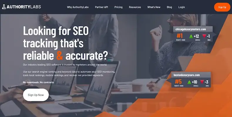 Bedste SEO Tools Authority Labs