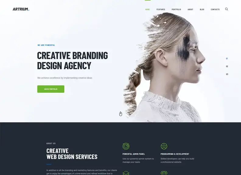 Artrium |  Téma WordPress Creative Agency & Web Studio