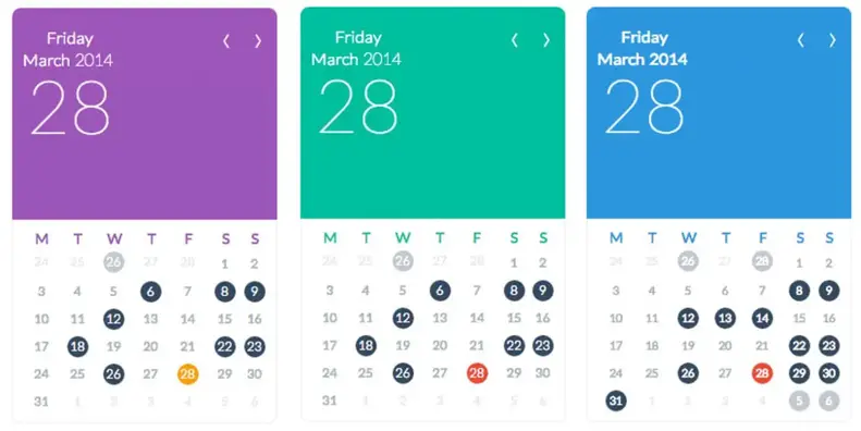 esempio di widget