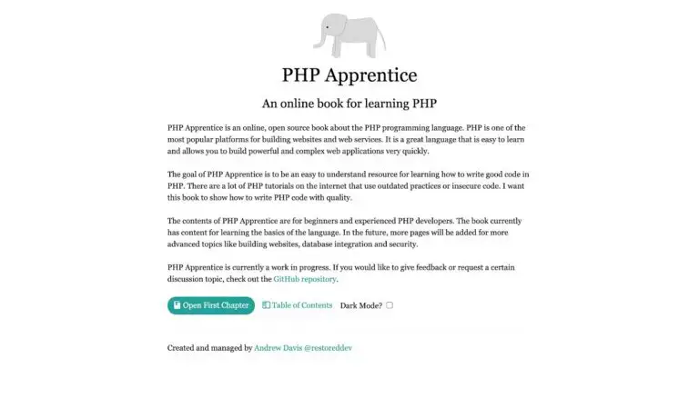 Apprenant PHP