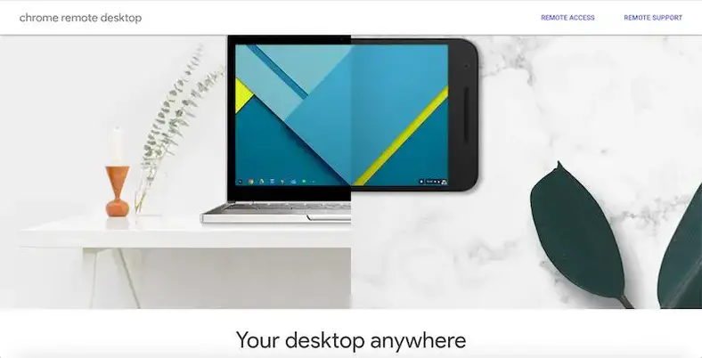 Desktop jarak jauh Chrome