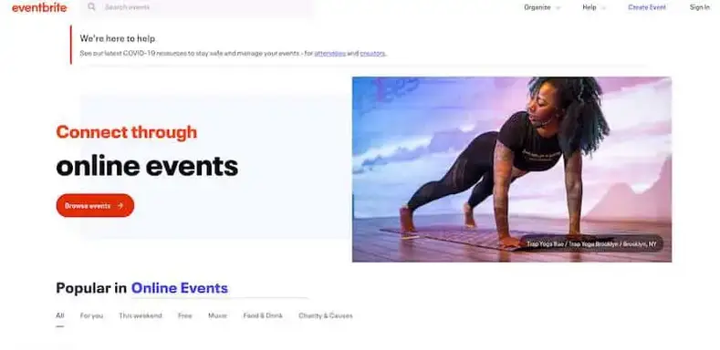 Melhor software de gerenciamento de eventos Eventbrite