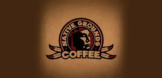 شعار شركة Native Grounds Coffee Company