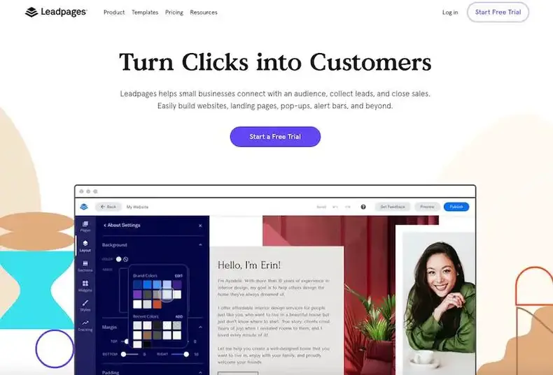 Leadpages - Pembuat Halaman Landing