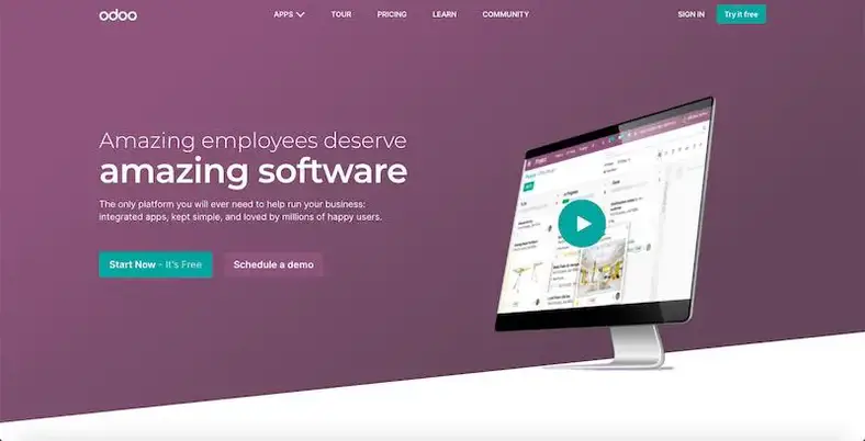 Odoo: software til virksomhedsstyring