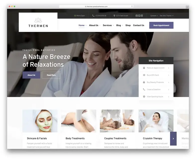 tema wordpress pijat termal
