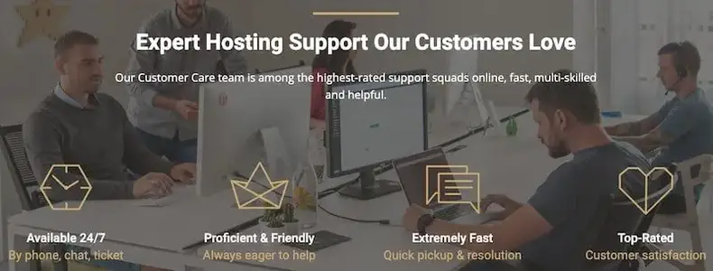 Dukungan pelanggan siteground