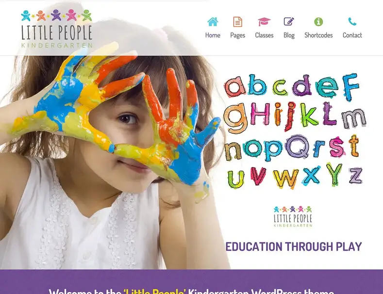 Little People-Kindergarten-WordPress-Theme