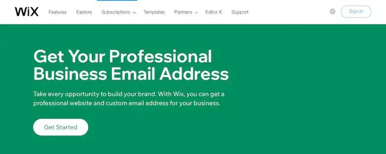 Wix e -mail -kontoindstillinger