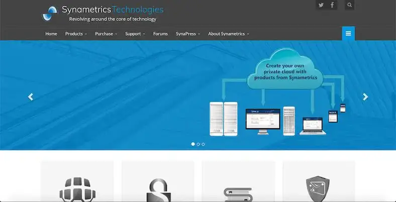 أداة النسخ الاحتياطي Synametrics