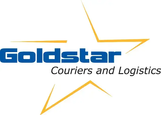 Logo Perusahaan Kurir dan Logisitik Goldstar