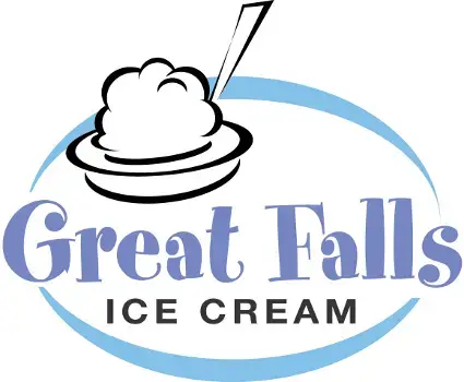 Logotipo da Great Falls Ice Cream Company