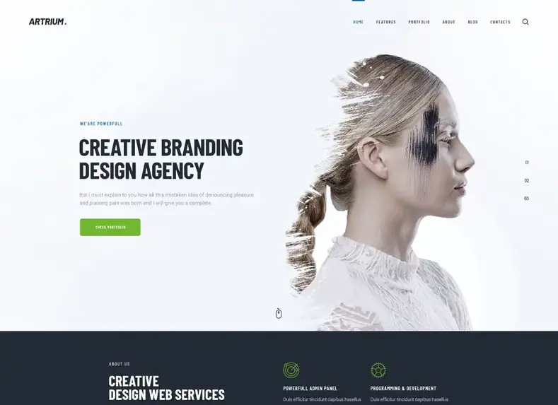Arteri |  Tema WordPress Agensi Kreatif & Web Studio