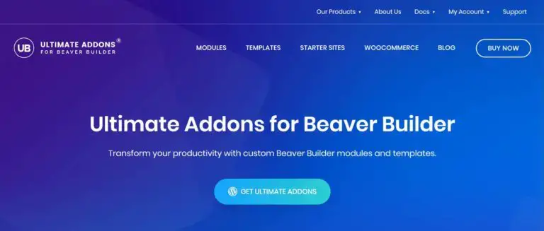 Plugin Ultimate untuk Beaver Builder