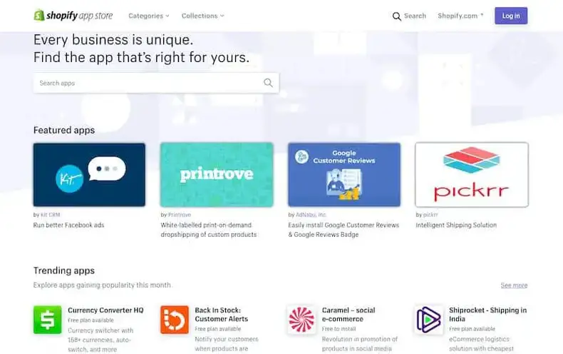 Shopify App Store