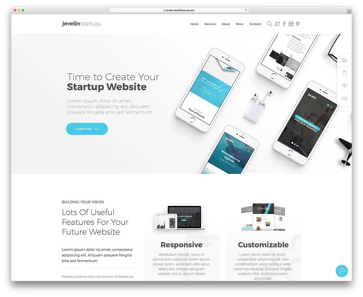 Temas de marketing do WordPress