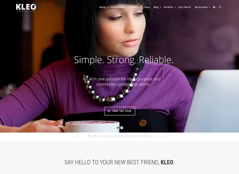 KLEO - Multipurpose BuddyPress Theme zameraná na odbornú komunitu