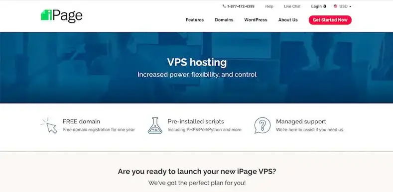 iPage: de bedste VPS -hostingtjenester