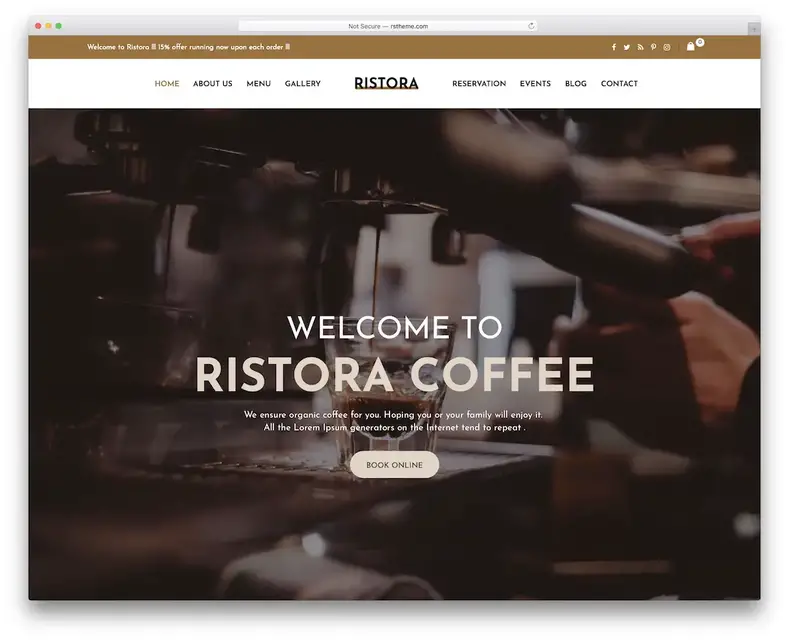 tema ristora wordpress