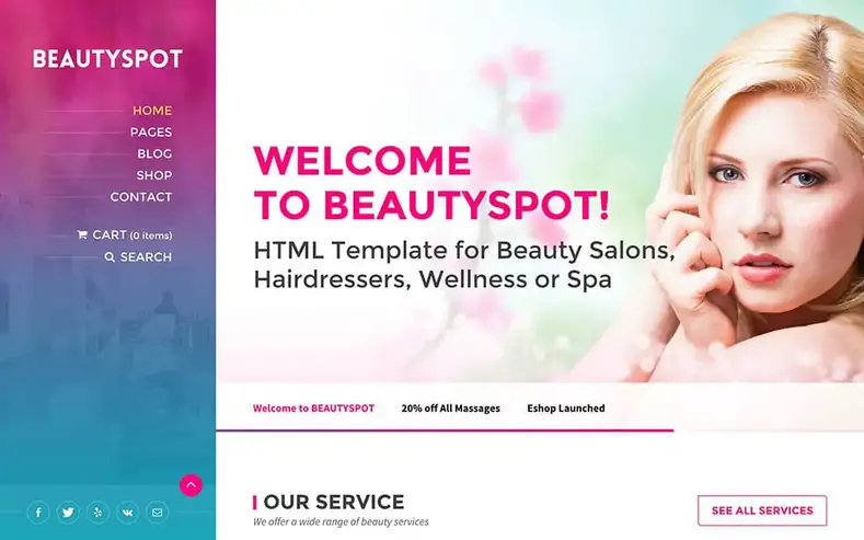 beautyspot-wordpress-tema