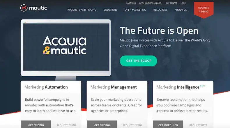 Mautic marketing automation software