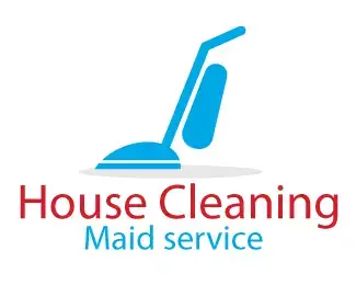 Husets rengøring service firma logo