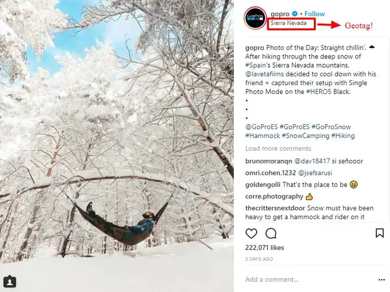 GoPro Instagram