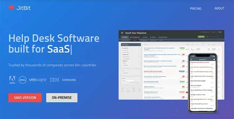 Software JitBit "Help Desk"
