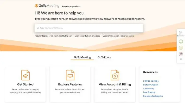 GoToMeeting: assistenza clienti 