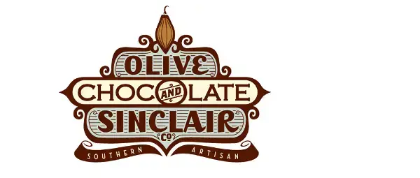 Logo Perusahaan Coklat Zaitun dan Sinclair