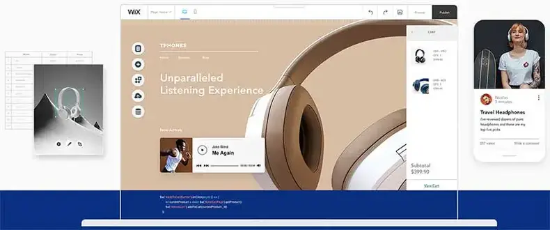 Pembuat situs web Wix
