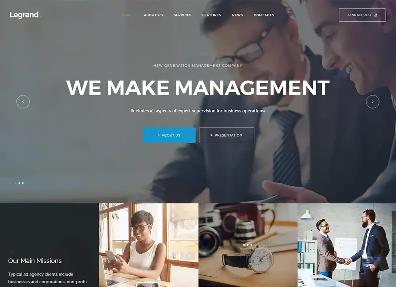 MaxiNet - Tema WordPress de banda larga e telecomunicações