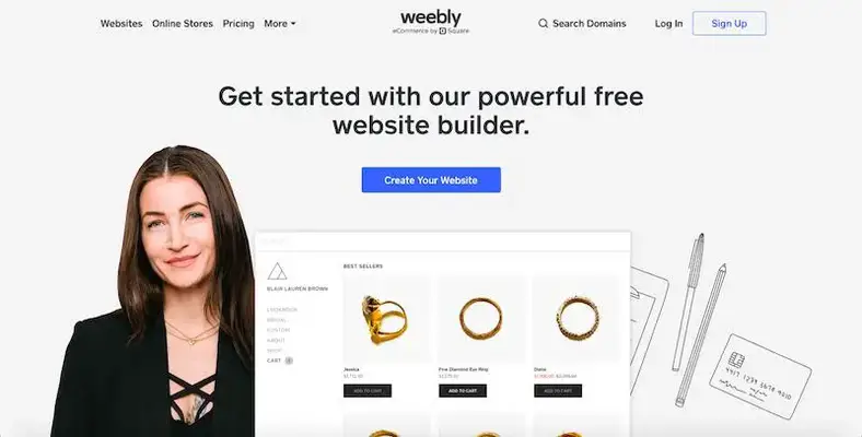 Weebly: perangkat lunak desain terbaik