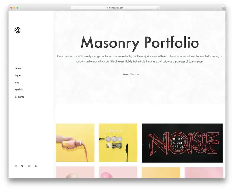 tema wordpress estilo tracem pinterest