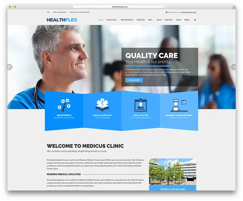 Healthflex-flessibile-medico-tema wordpress