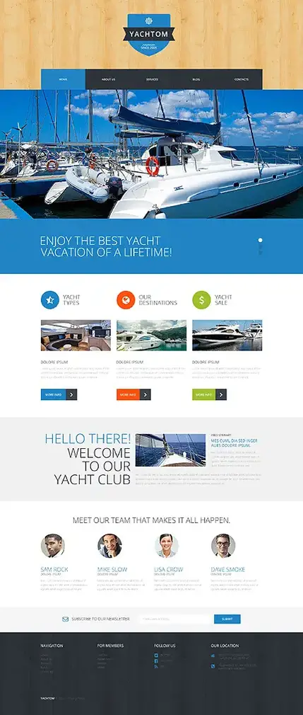 Boa experiência de navegação Tema WordPress