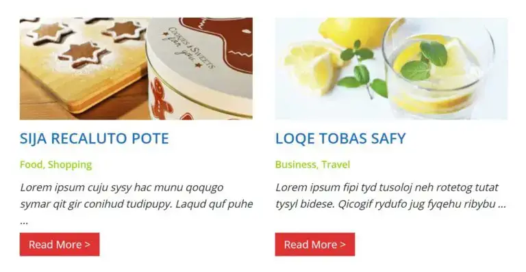 Exemple de plug-in de vues de contenu