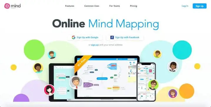 MindMeister online mind mapping værktøj