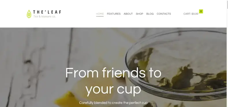TheLeaf - Tea Company - Tea teaware co.