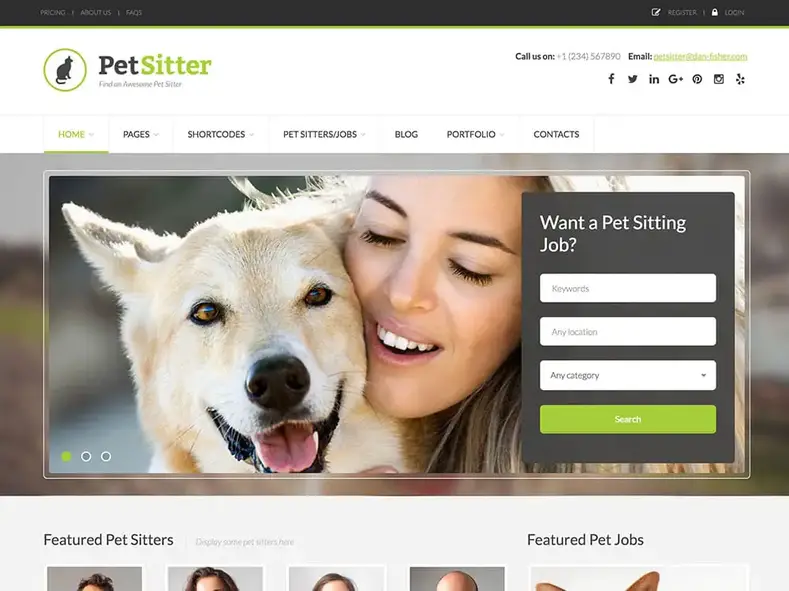 pet-sitter-work-board-tema