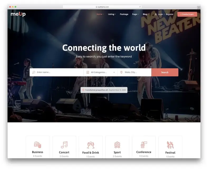tema wordpress do mercado meuup