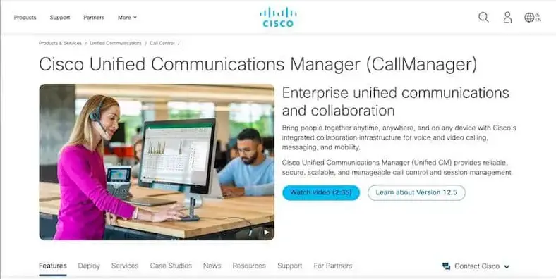 Manajer Komunikasi Terpadu Cisco