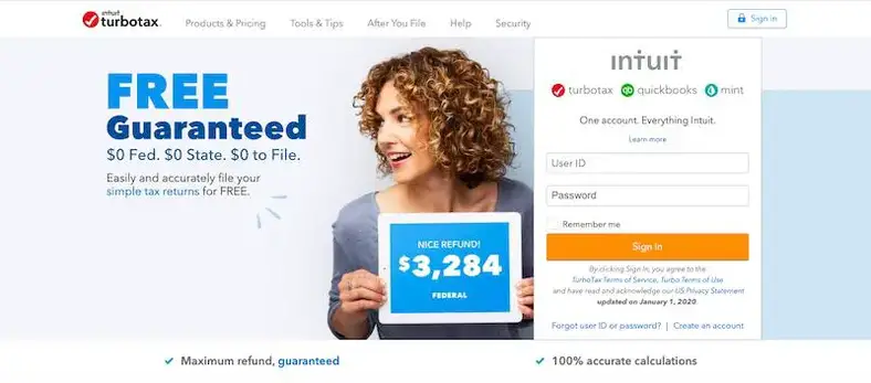 TurboTax: أفضل برنامج ضريبي