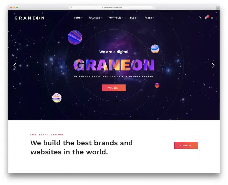 tema wordpress cinegrafista graneon