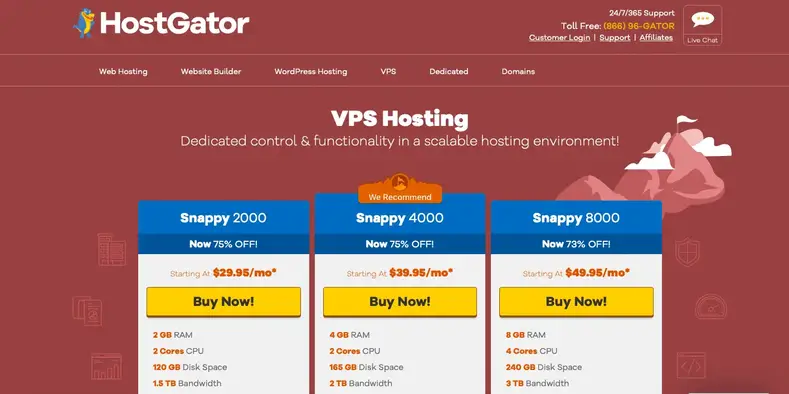 HostGator VPS Hosting