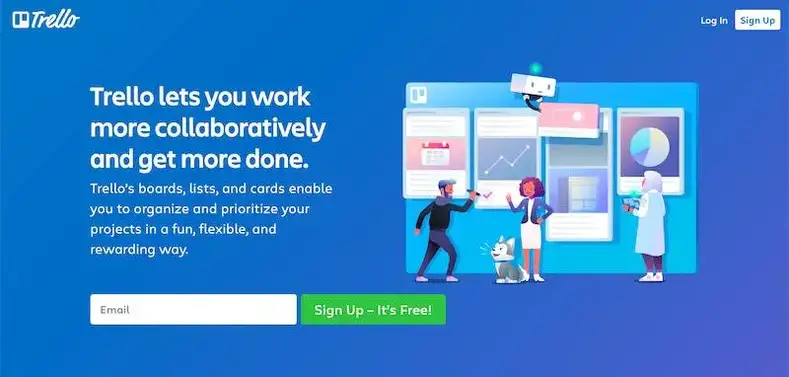 Imagem da capa do Trello