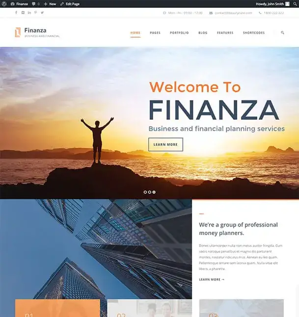 negócio-financeiro-tema