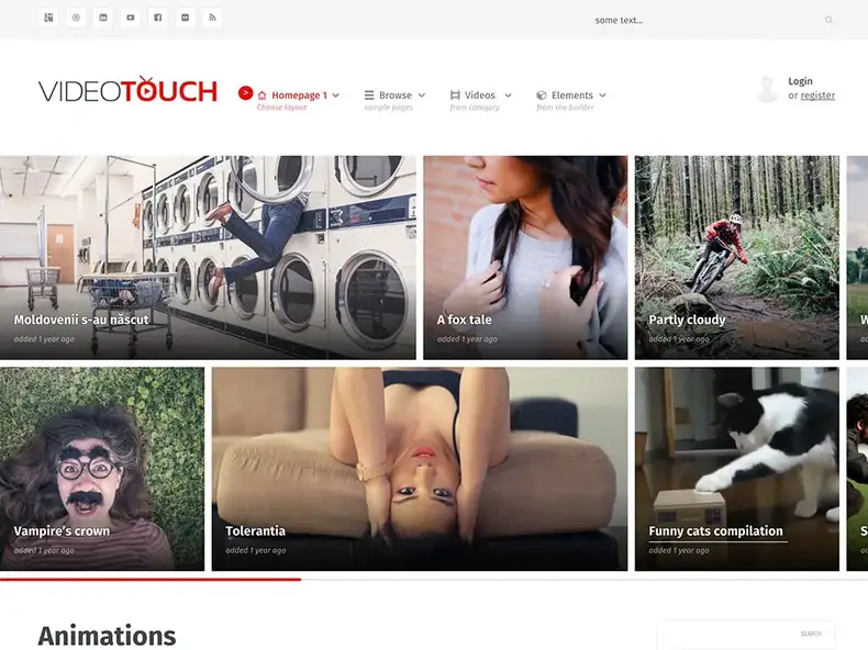 videotouch-video-theme