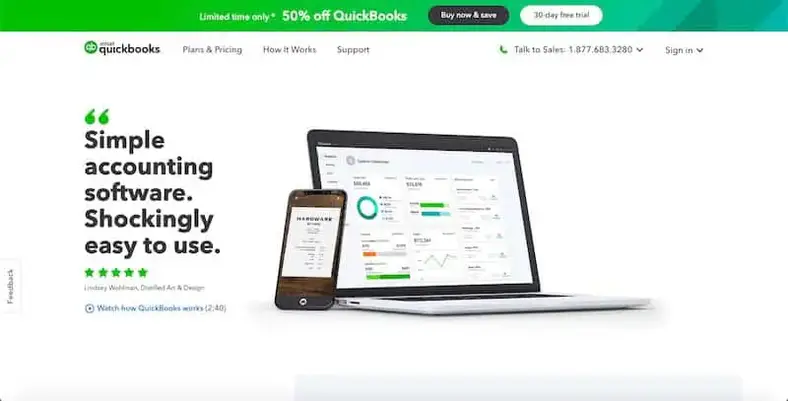 QuickBooks Pro, o melhor sistema de folha de pagamento