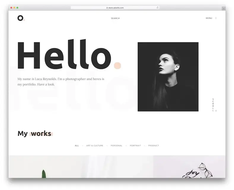 thème wordpress de la marque personnelle oxer